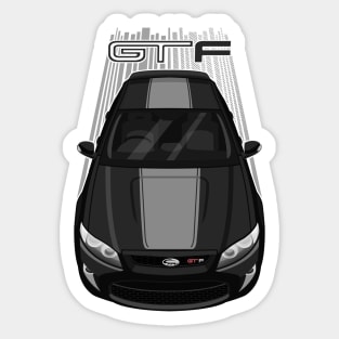 Ford Falcon GT-F 351 - Black - Silver Stripe Sticker